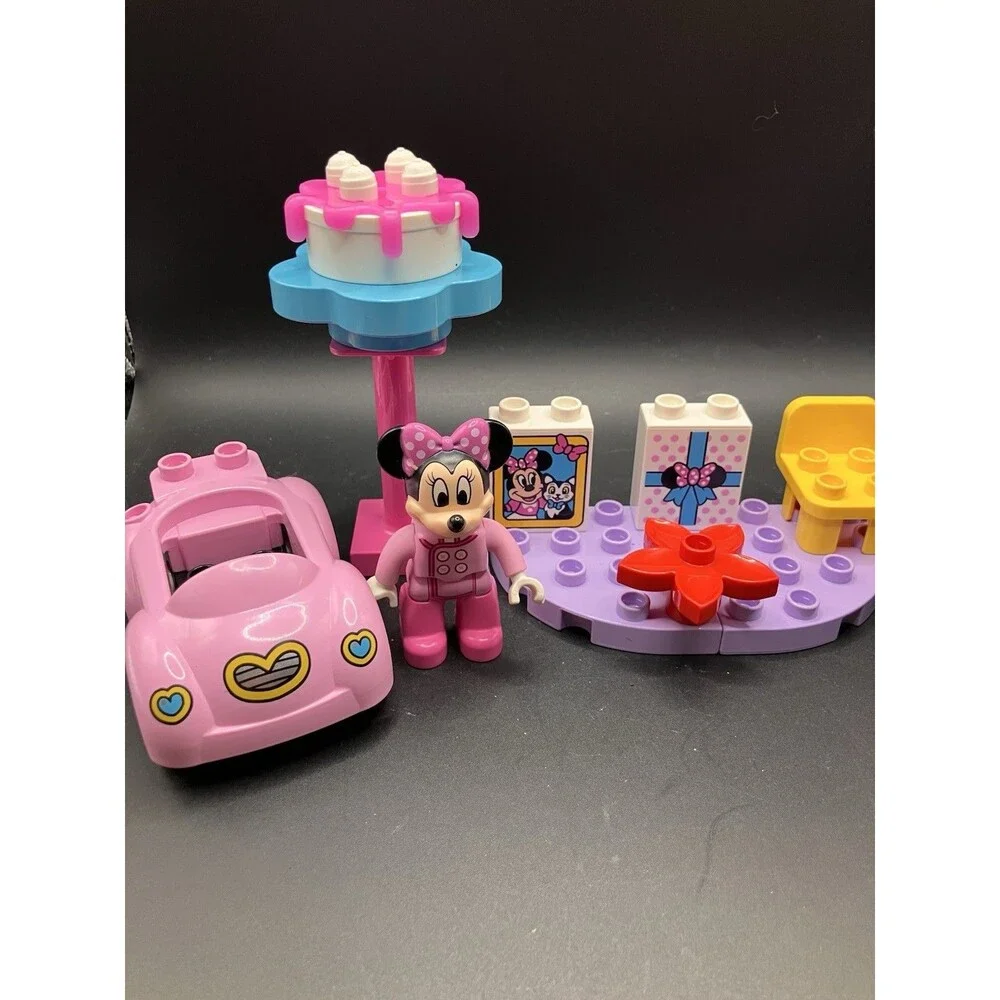 Lego Duplo Disney Minnie's Birthday Party 10873 Girls Toddler Toy  Not Complete